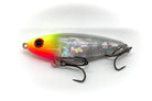 Mirrodine XL with chartreuse head, pink throat, pearl white back and clear body